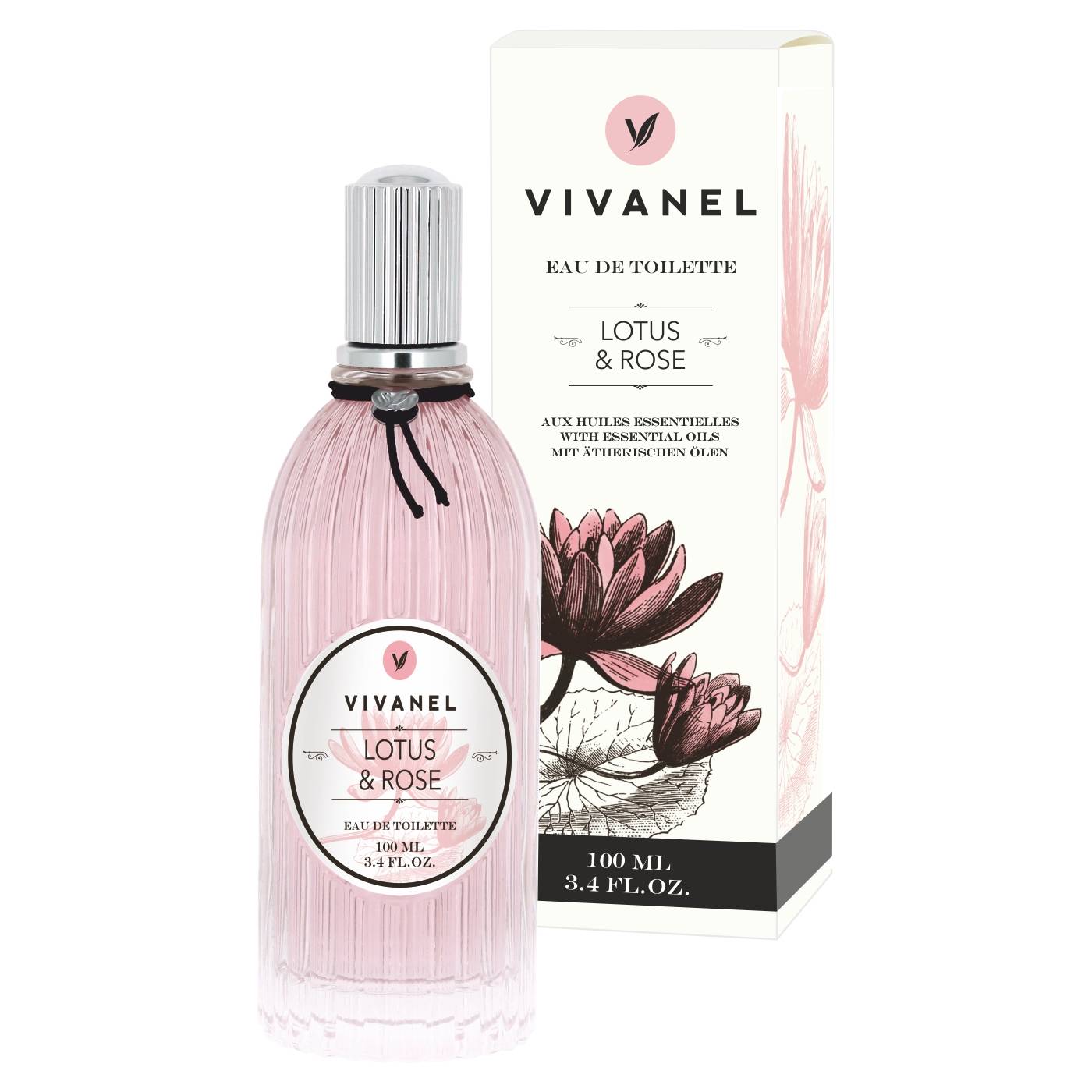 VIVANEL 8010 Lotus & Rose Eau de Toilette, weiß (100 ml)