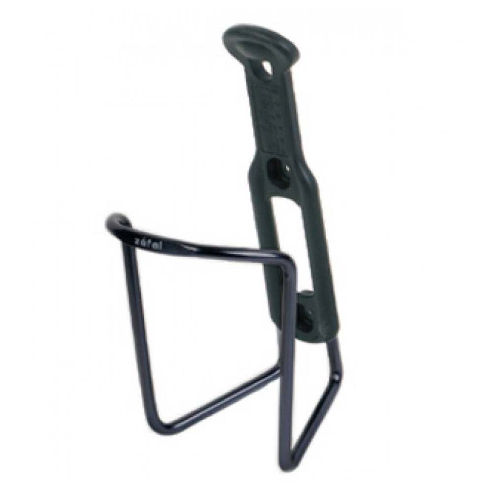 Zéfal 1240A Trinkflaschenhalter 124, Halter Kunststoff, Rahmen Alu, 40 g, schwarz