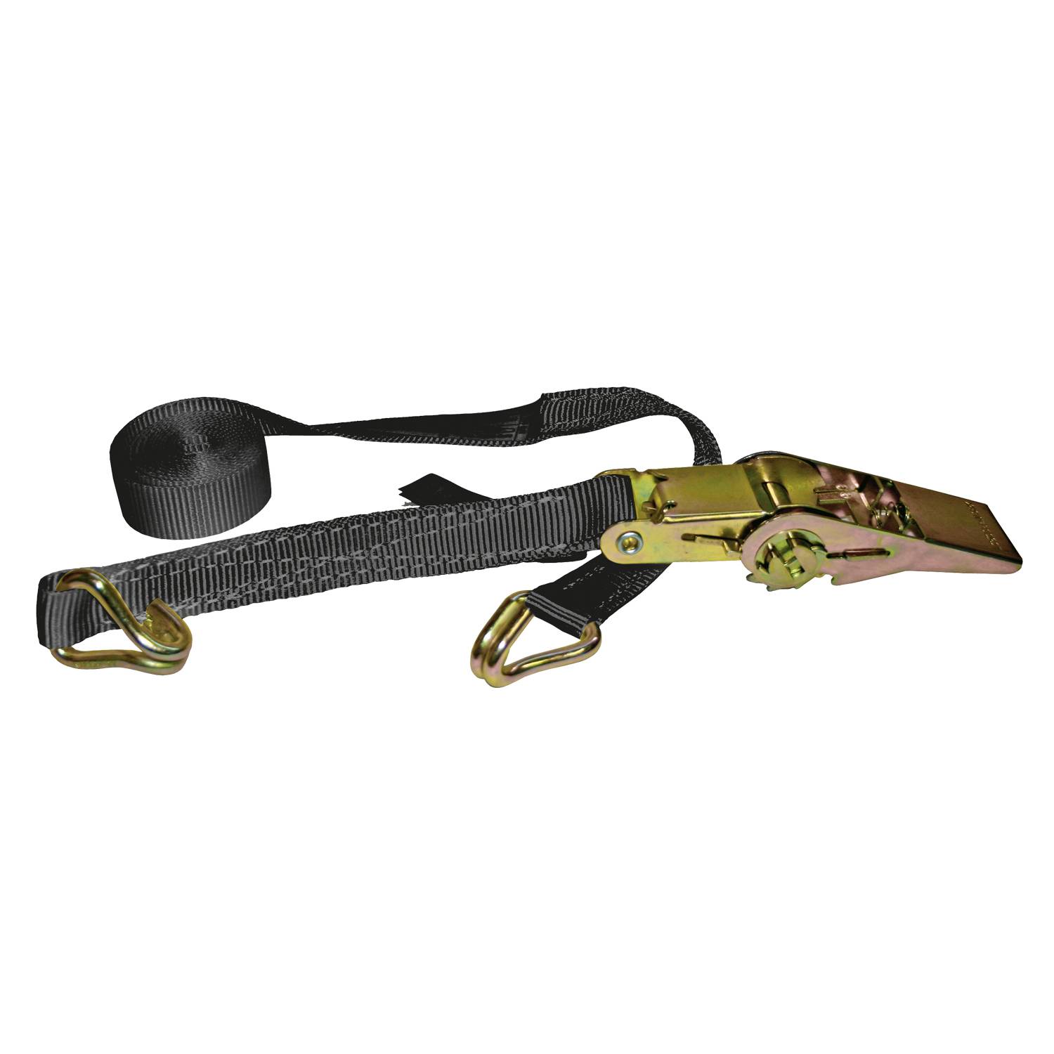 sunprotect 83219 Spanngurt 2m mit Haken, Montage-Zubehör für Sonnensegel, schwarz