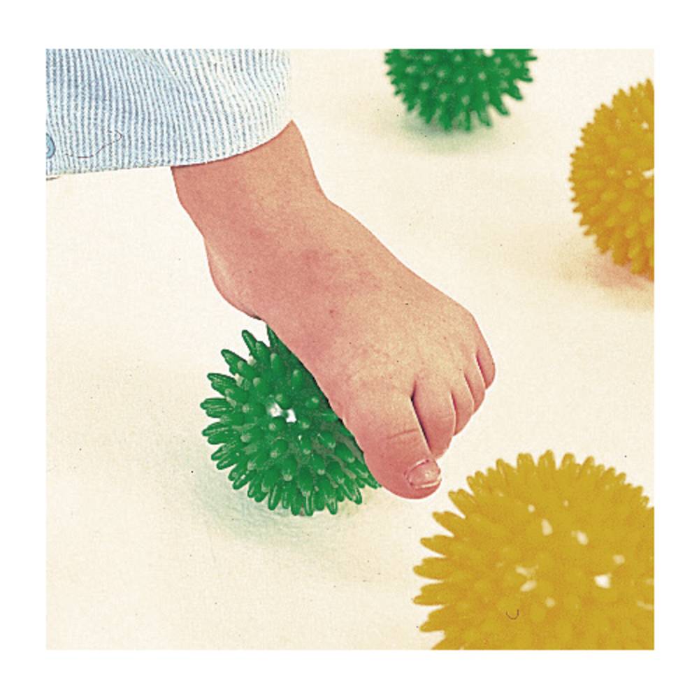 Weplay KT3308 Massageball Igelball Noppenball, grün 7cm, grün