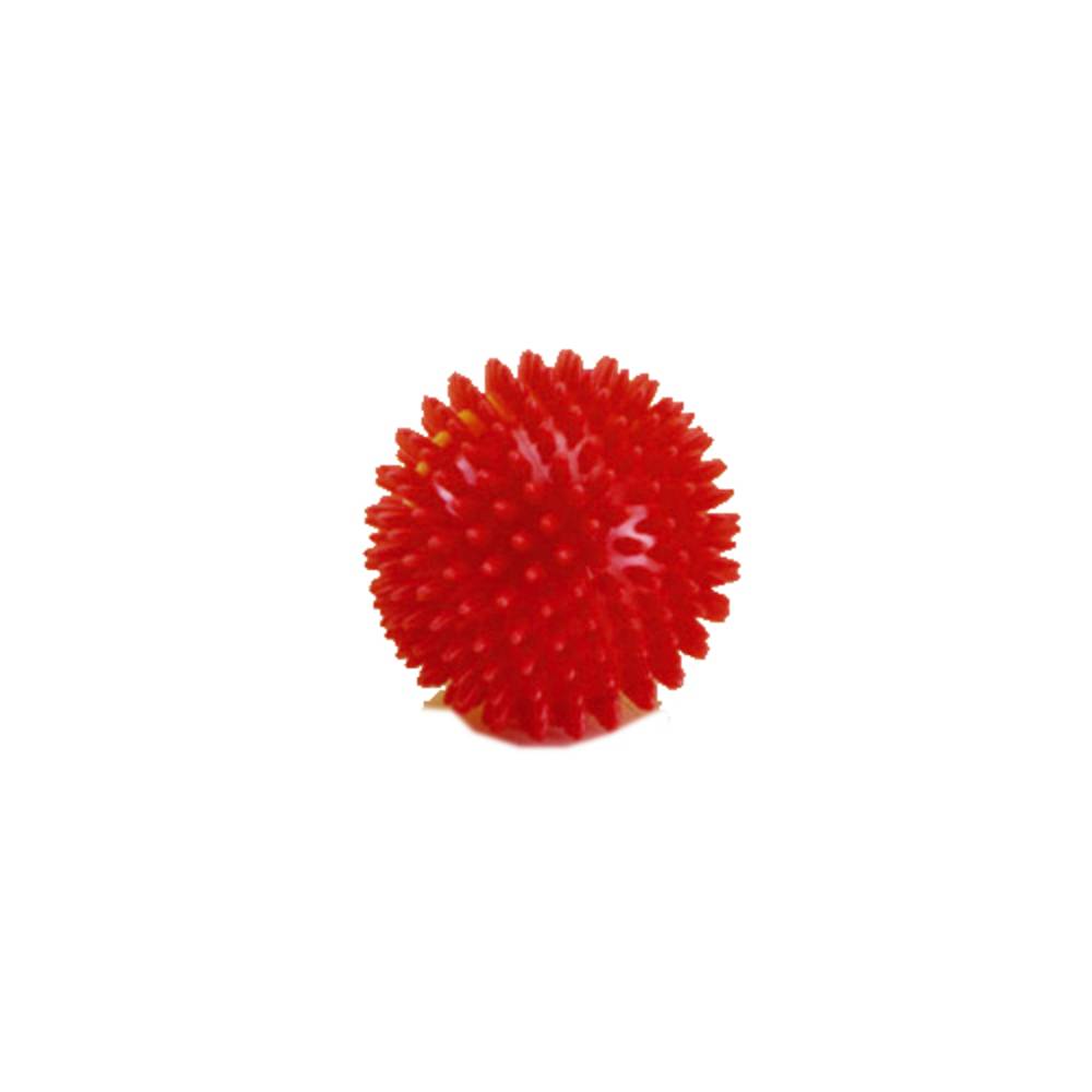 Weplay KT3306 Massageball Igelball Noppenball, rot 9cm, rot