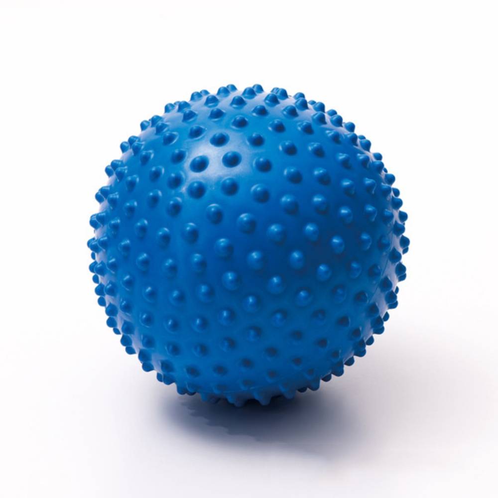 Weplay KT3305 Massageball Igelball Noppenball, blau 15cm, blau