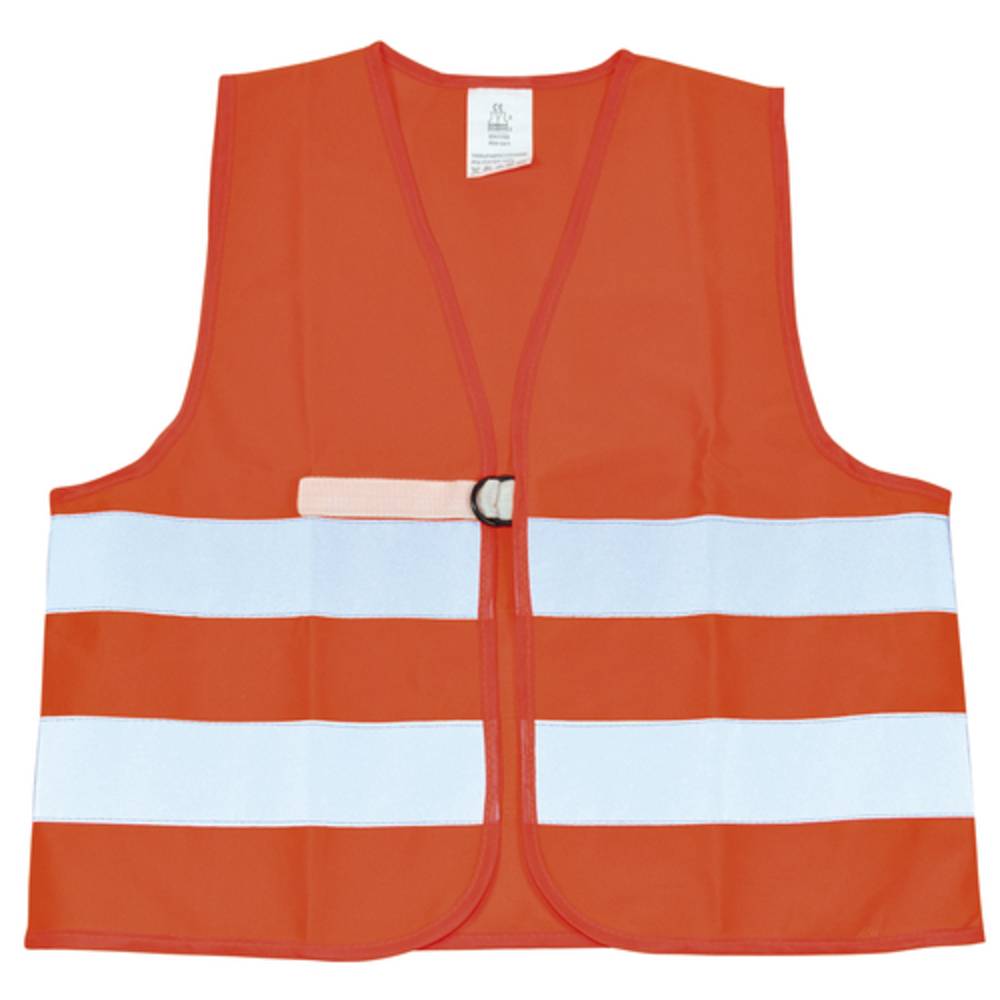 EDUPLAY 150-030 Warnweste für Kinder, orange/reflex