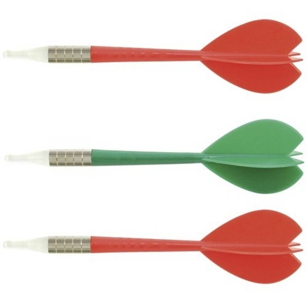 EDUPLAY 170-039 Ersatzpfeile für Softdart (Farbe zufällig, 3er Pack)