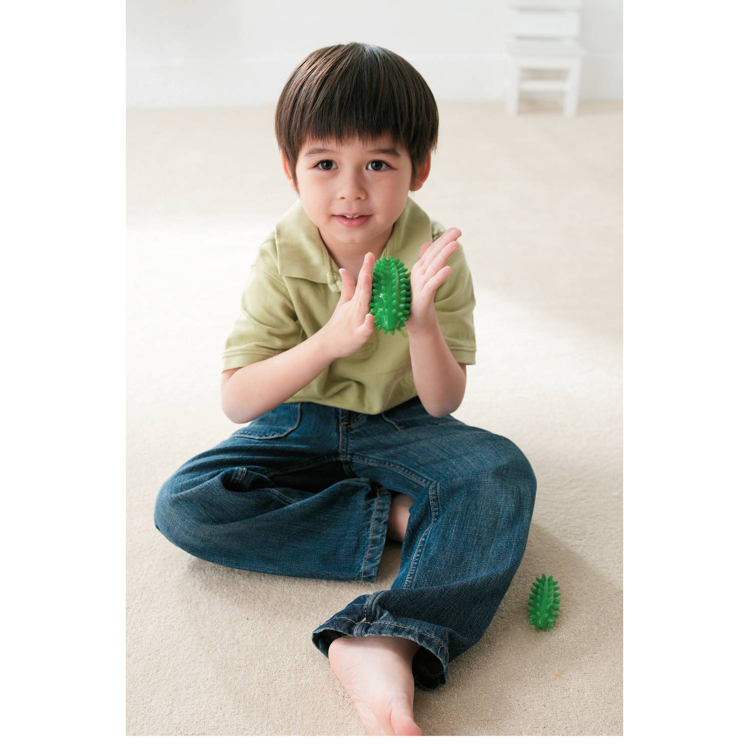 Weplay KT3310 Massage Olive grün, groß, grün