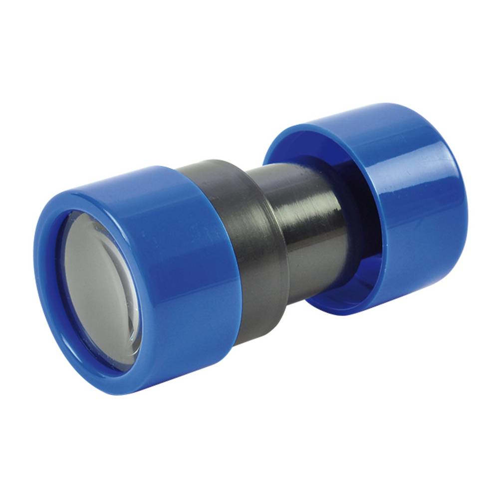 EDUPLAY 130-136 Mini Teleskop aus Kunststoff mit 3-fach Vergrößerung, blau/schwarz