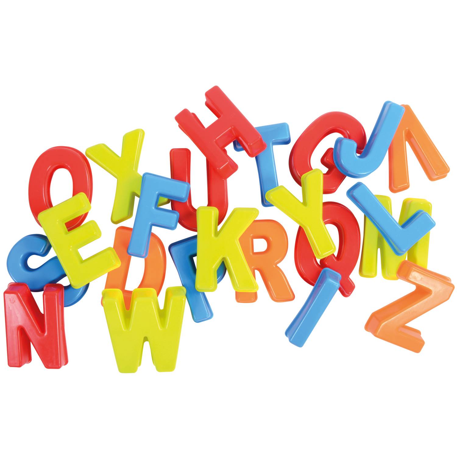 EDUPLAY 160179 Sandformen A-Z, 26 Buchstaben, mehrfarbig, 26-teilig (1 Set)