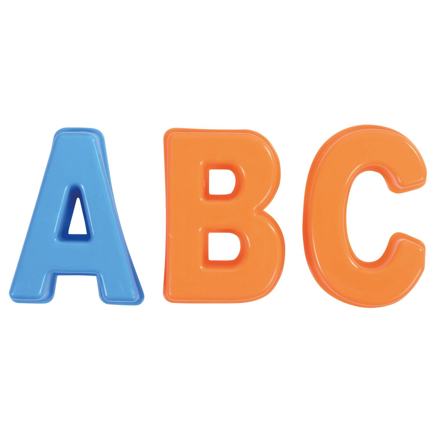 EDUPLAY 160179 Sandformen A-Z, 26 Buchstaben, mehrfarbig, 26-teilig (1 Set)