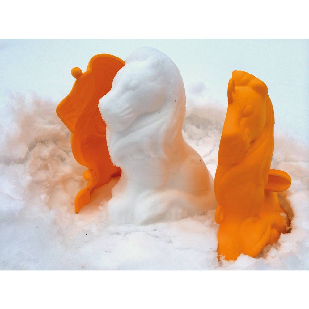 EDUPLAY 160184 Sandform 3D klein indoor, mehrfarbig, 4-teilig (1 Set)