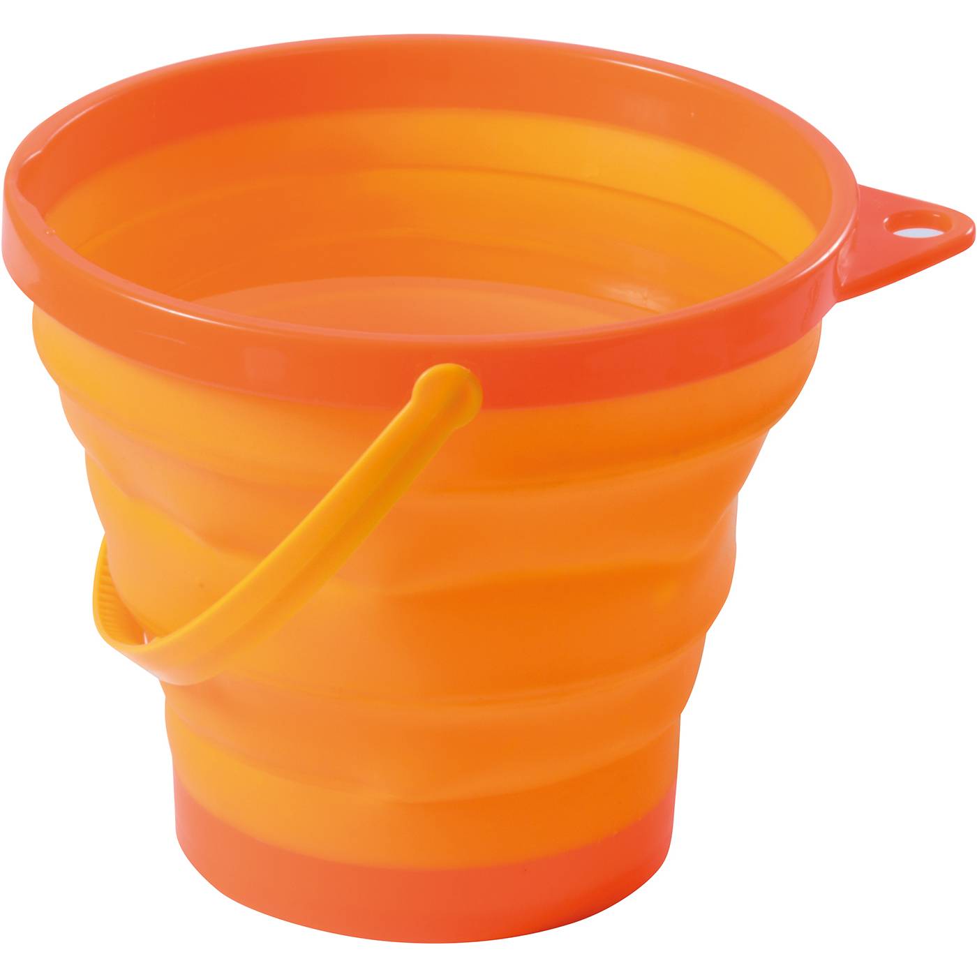 EDUPLAY 160188 Faltbarer Eimer 2,5 Liter, Ø 23 cm (Farbe zufällig, 1 Stück)