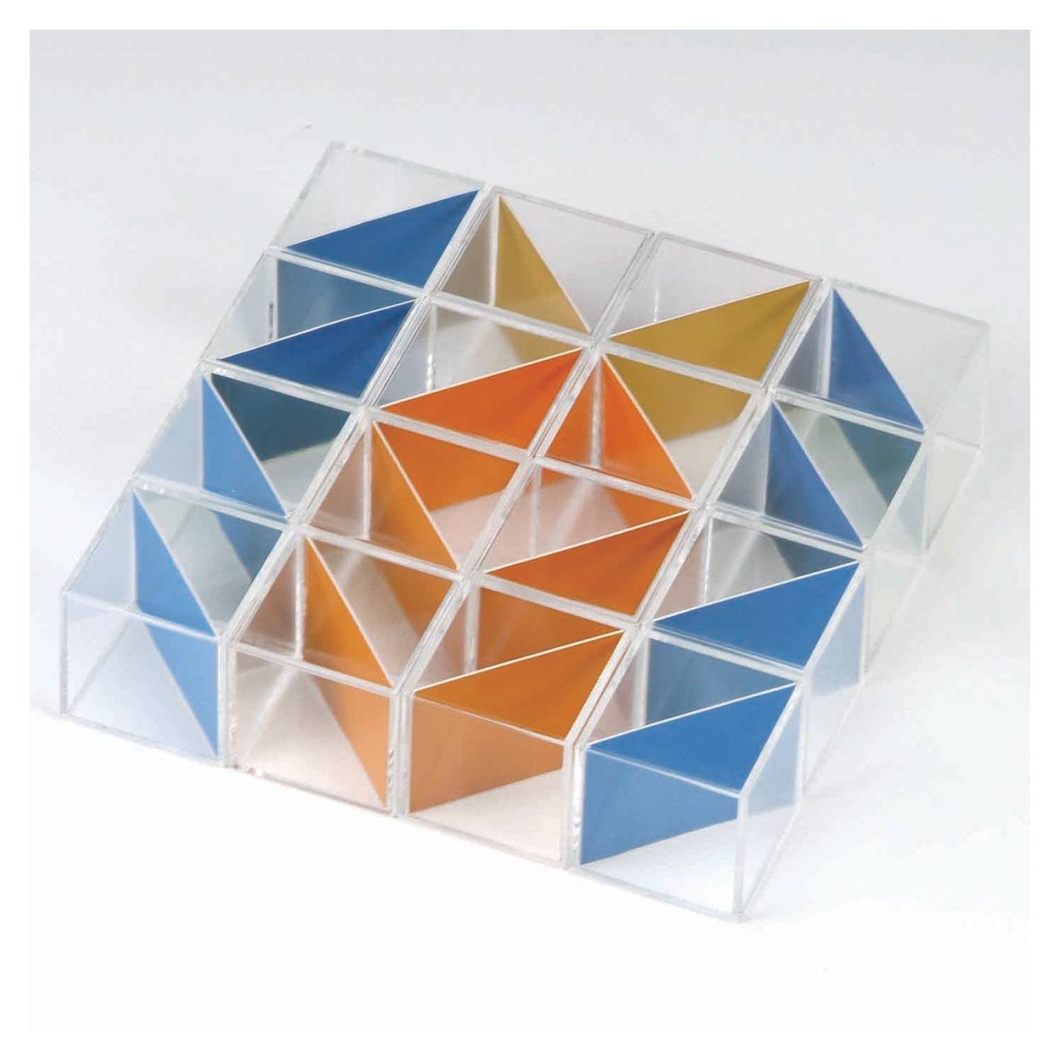Weplay KC2001 Kreativ Crystal Blocks Bausteine, mehrfarbig, 16-teilig (1 Set)