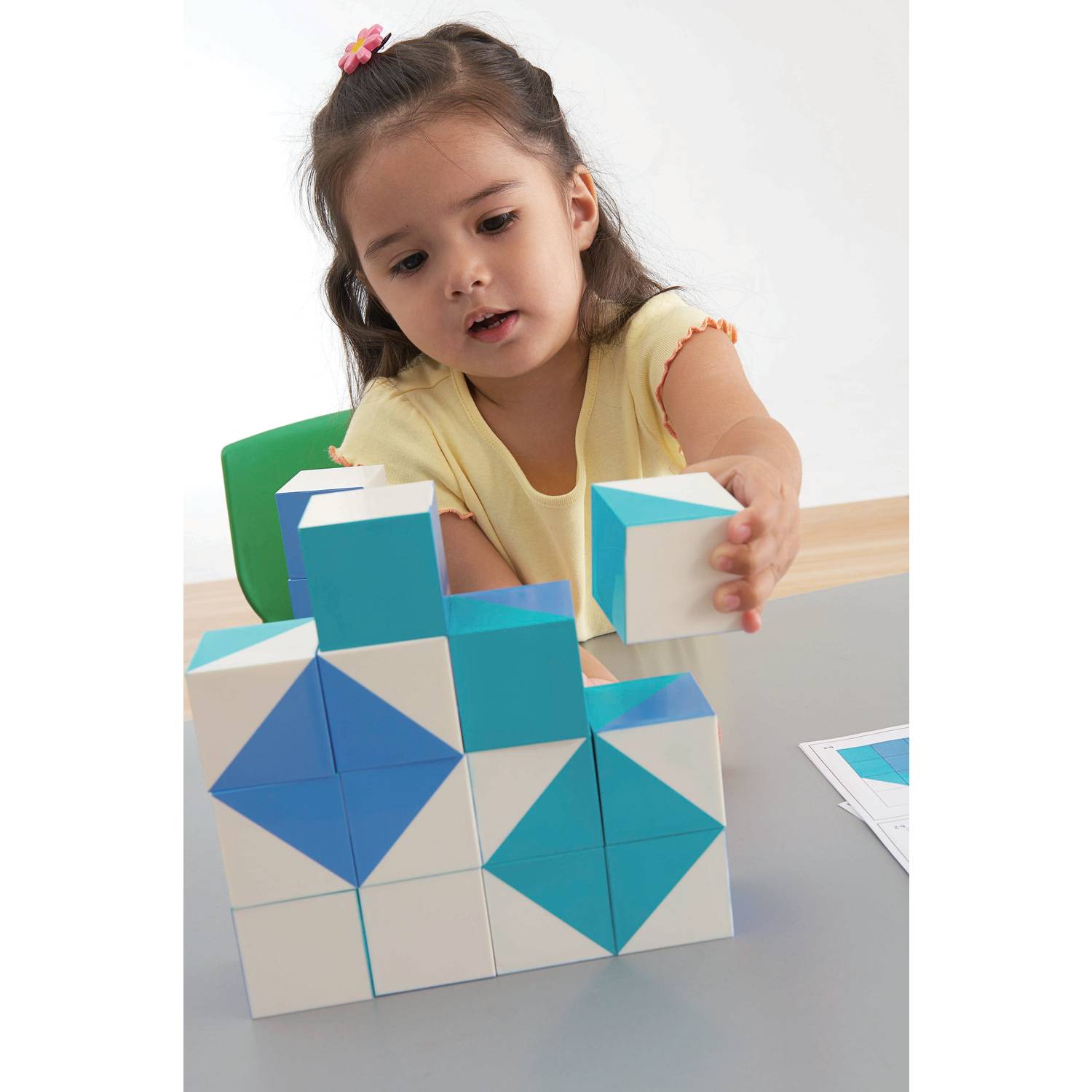 Weplay KC2004 Kreativ Bausteine Blocks, ocean, 16-teilig (1 Set)