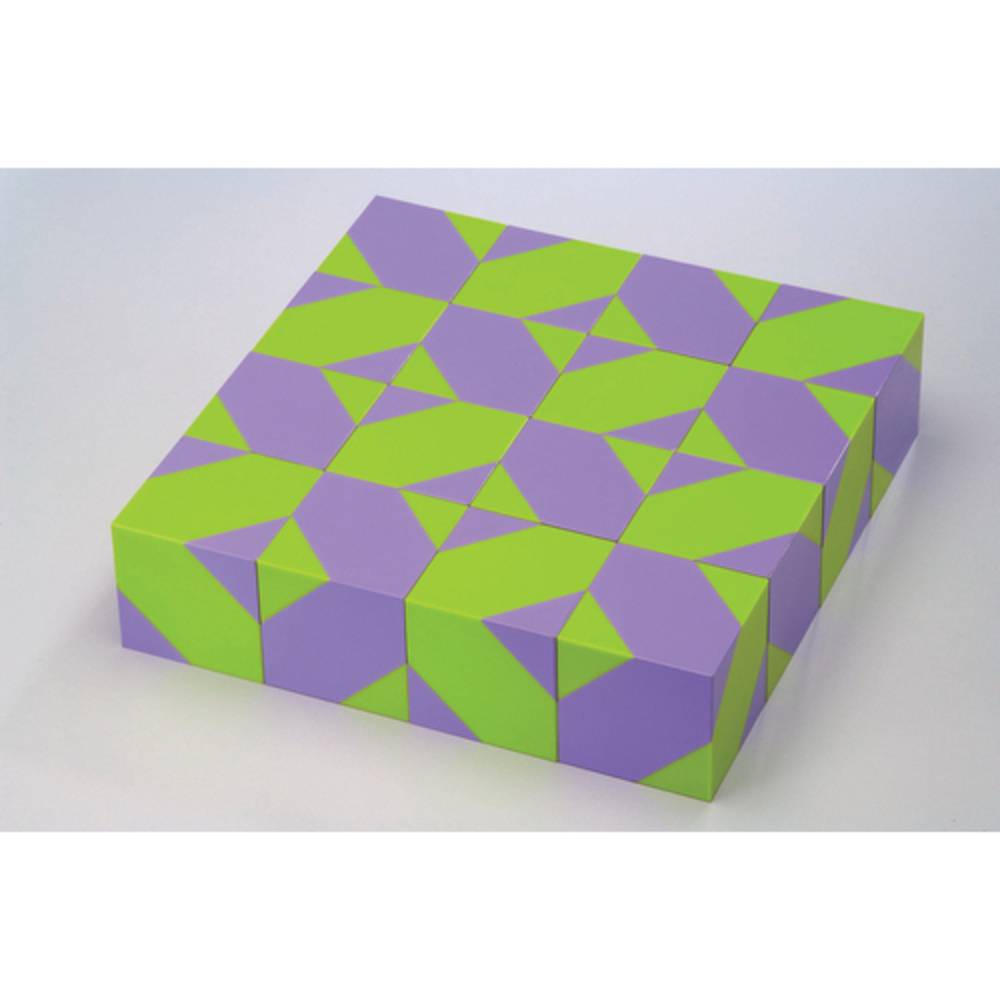 Weplay KC2005 Kreativ Bausteine Blocks Traumwald, grün/lila, 16-teilig (1 Set)