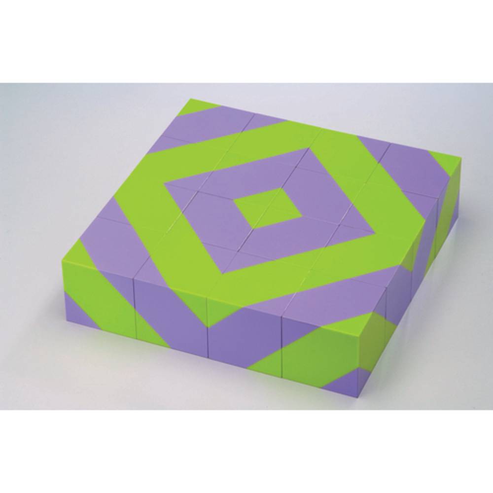 Weplay KC2005 Kreativ Bausteine Blocks Traumwald, grün/lila, 16-teilig (1 Set)