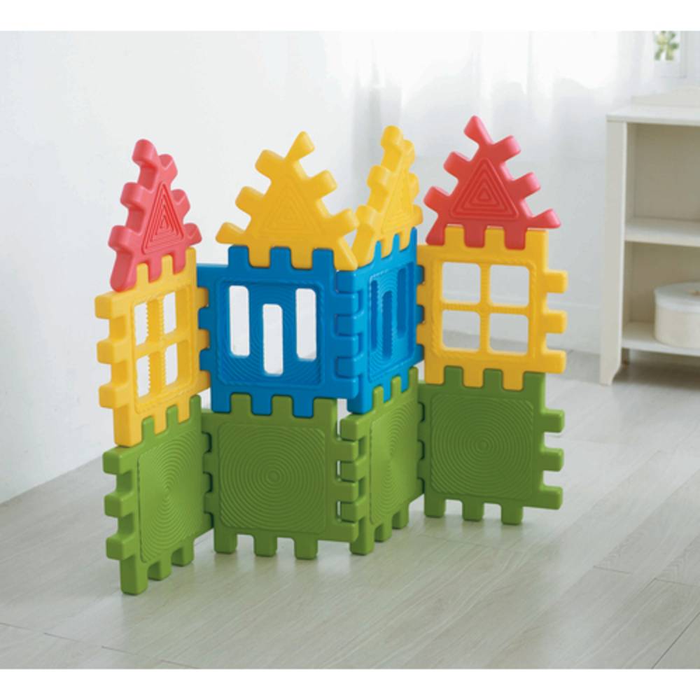 Weplay KT1003 We-Blocks Mega Kreativ Elemente, bunt, 12-teilig (1 Set)