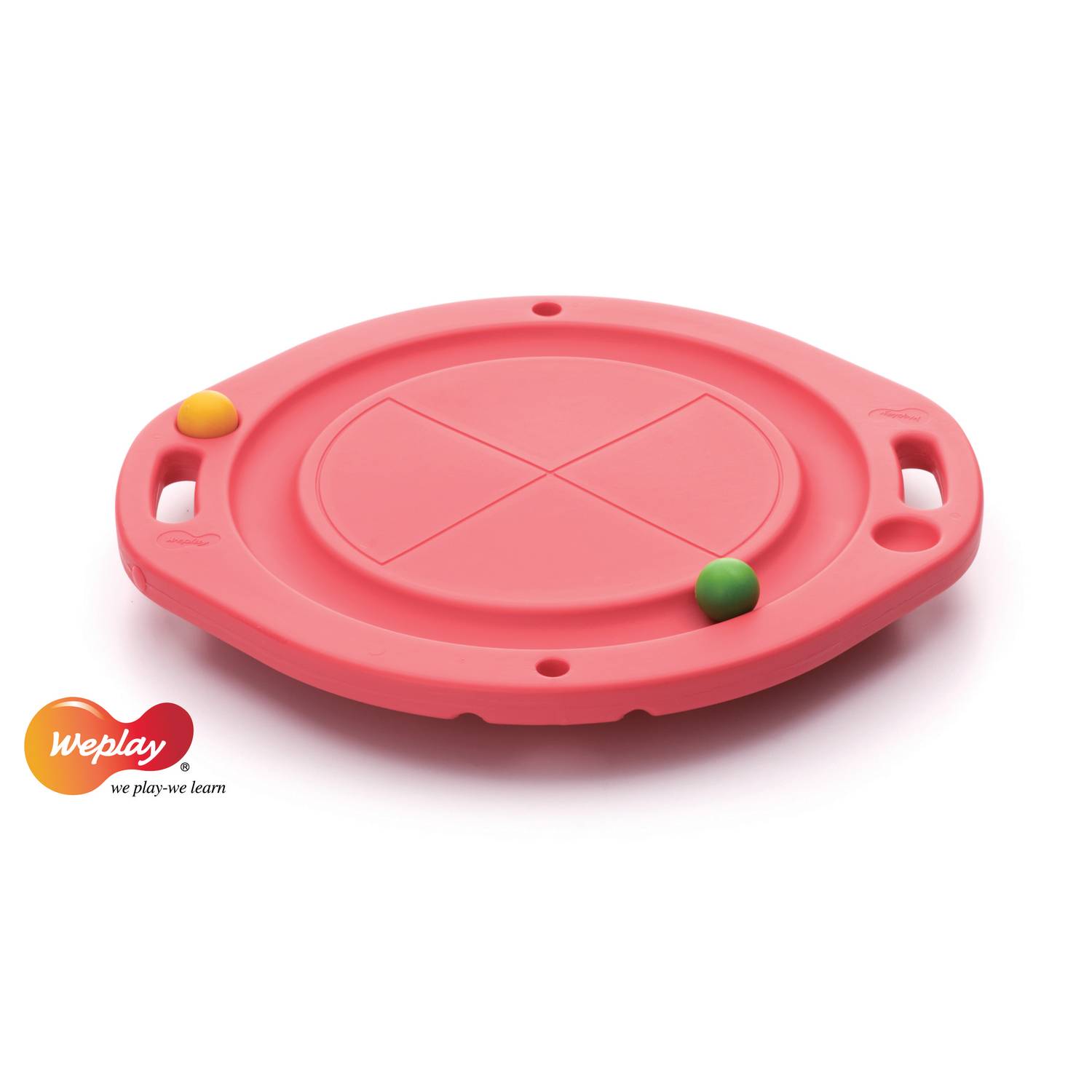 Weplay KP0002 Balance Brett Kreisbahn rot, rot