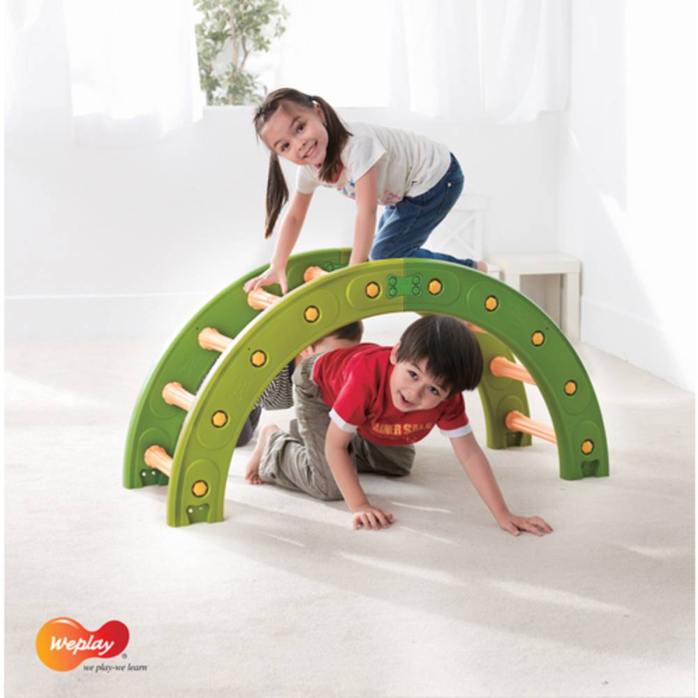 Weplay KP4002-002 Balancier Bogen Halbkreis grün, grün, 41-teilig (1 Set)