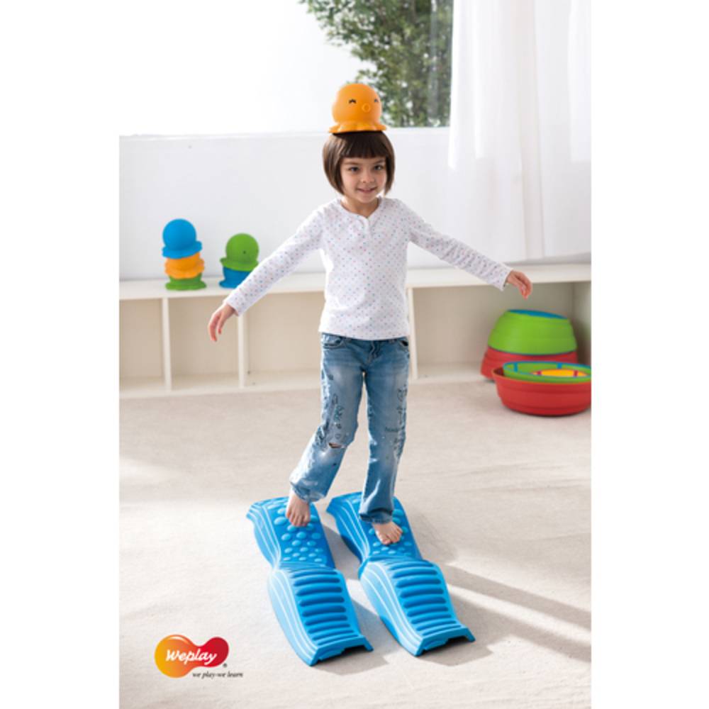 Weplay KP6106 The Takos Octopus Balance Figuren, bunt, 3-teilig (1 Set)