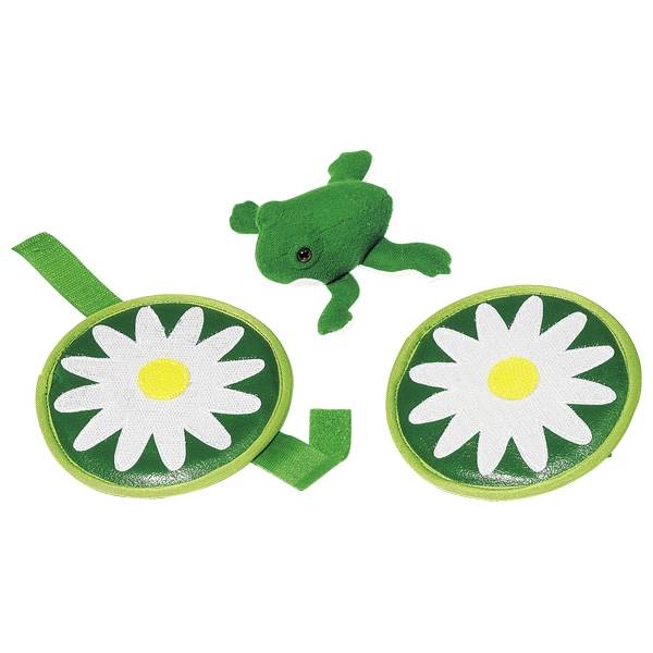 goki 15025 Frosch, Klettfangspiel, grün (1 Set)