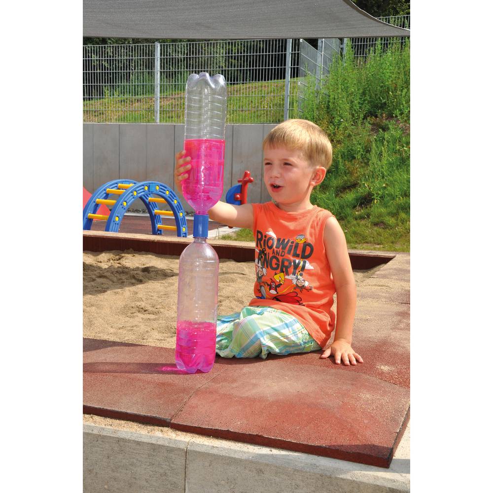 EDUPLAY 130201 Flaschentornado, Ø 3 cm, L 4,8 cm Kunststoff (Farbe zufällig, 1 Stück)