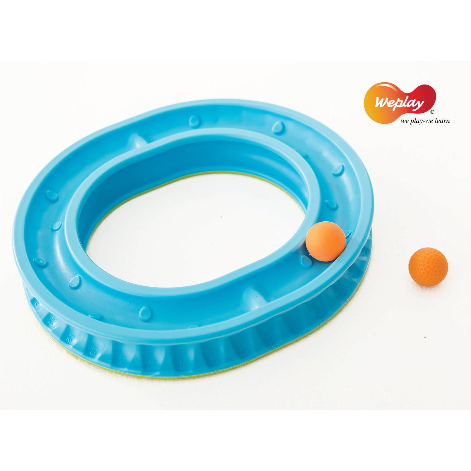Weplay KF0009 Rolling4Fun, türkis/lime/orange (1 Set)