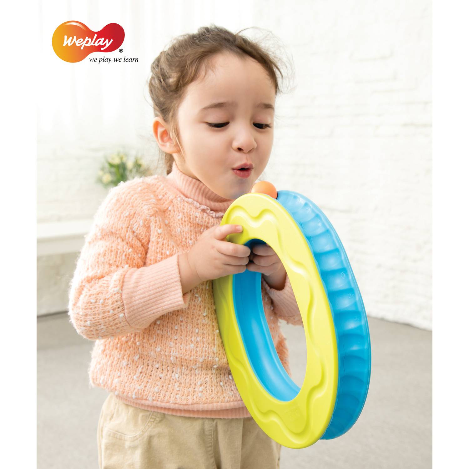 Weplay KF0009 Rolling4Fun, türkis/lime/orange (1 Set)