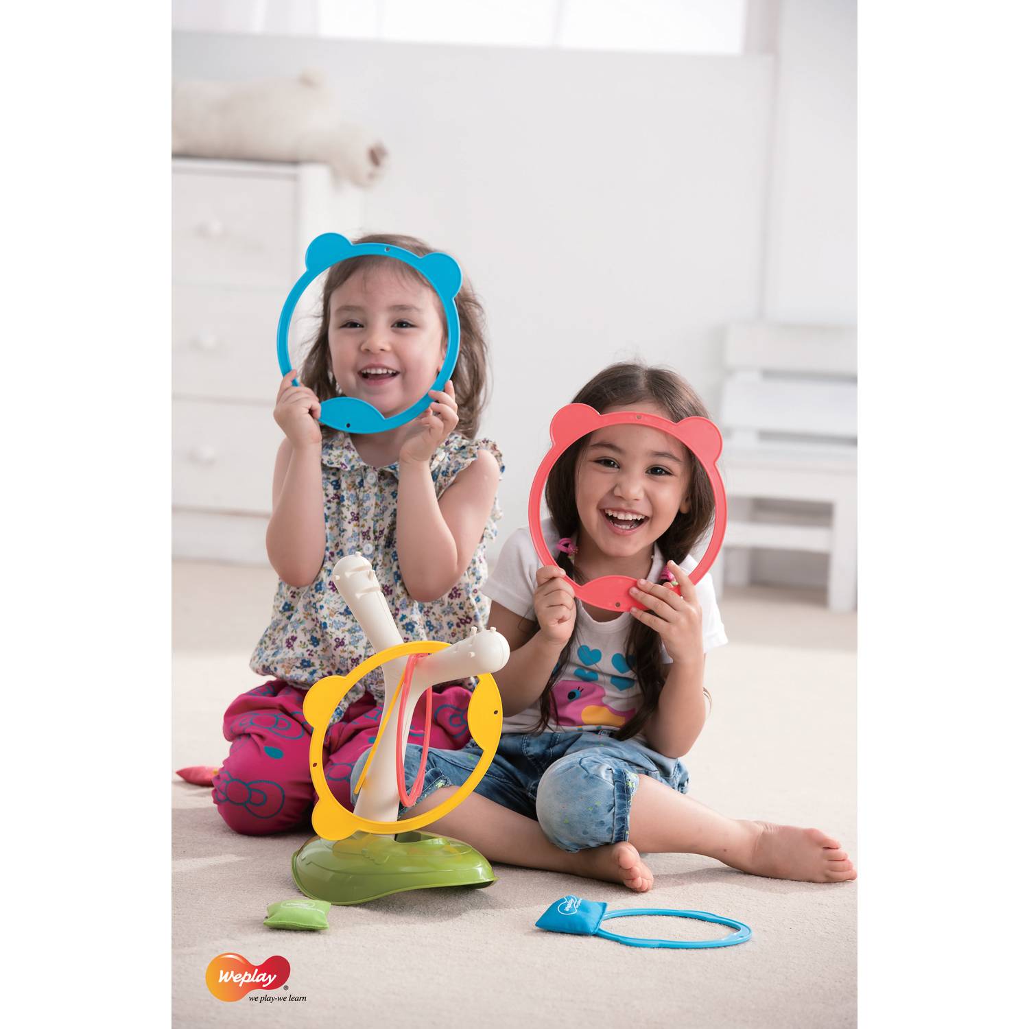 Weplay KM0005 Twiggly Toss, bunt (1 Set)