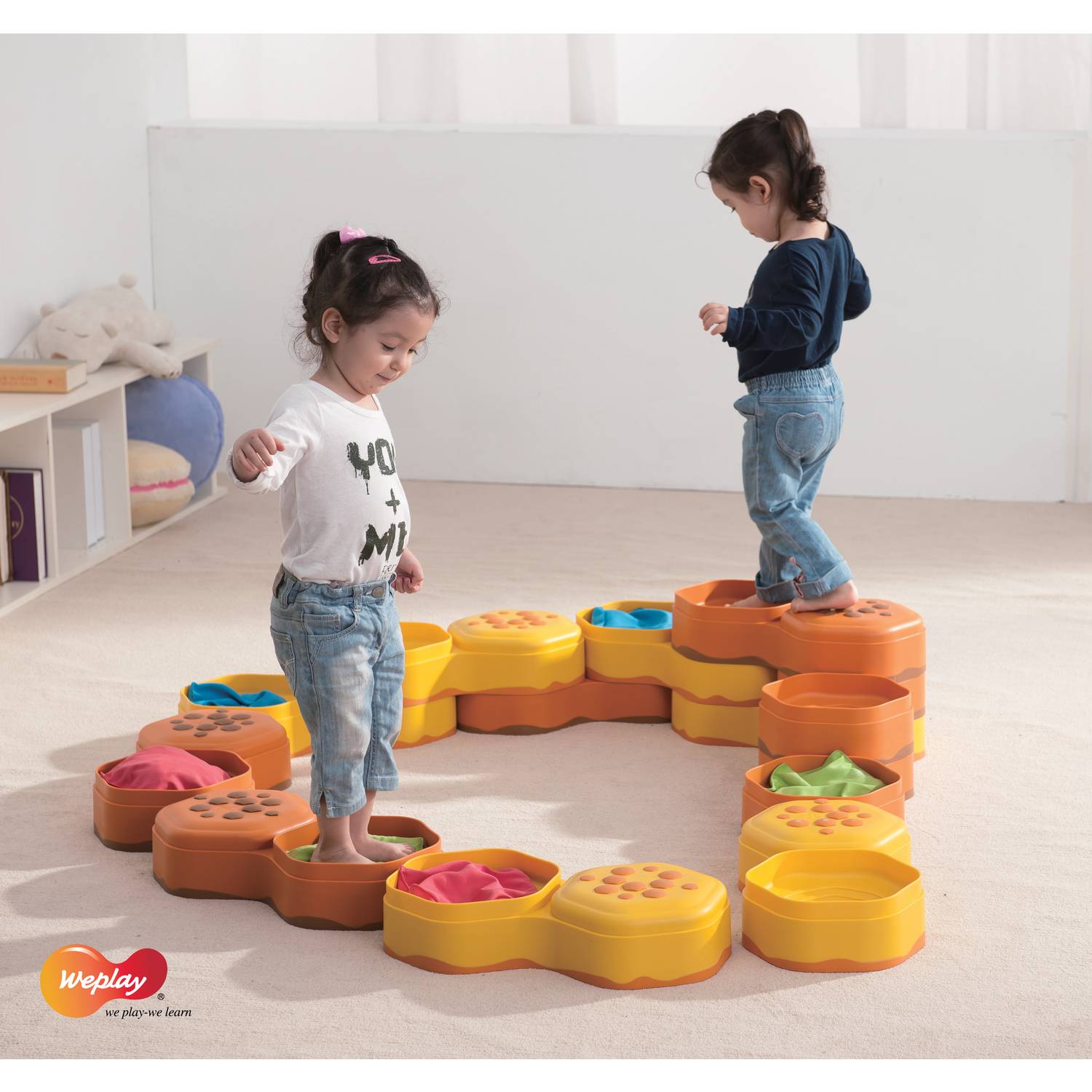 Weplay KT0016 Honey Hills, orange/gelb (1 Set)
