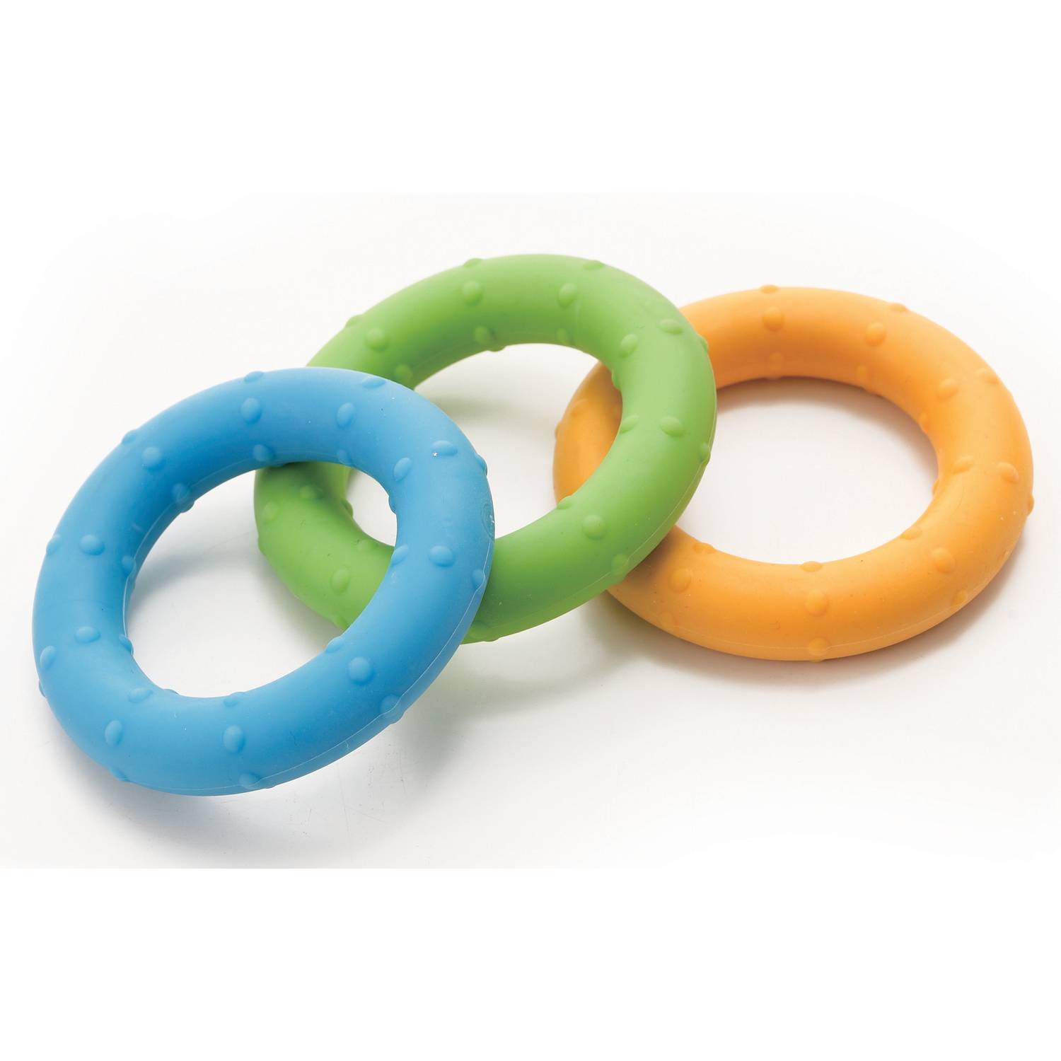 Weplay KT3002-006 "Squeezer" Ring, Ø 6,5 cm, mehrfarbig, 6-teilig (1 Set)