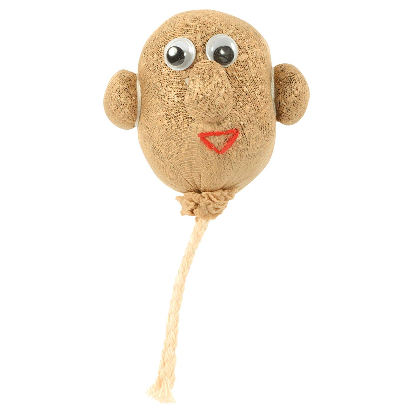 EDUPLAY 130239 Graskopf, Ø 4 x 5,5 cm, natur, 12-teilig (1 Set)