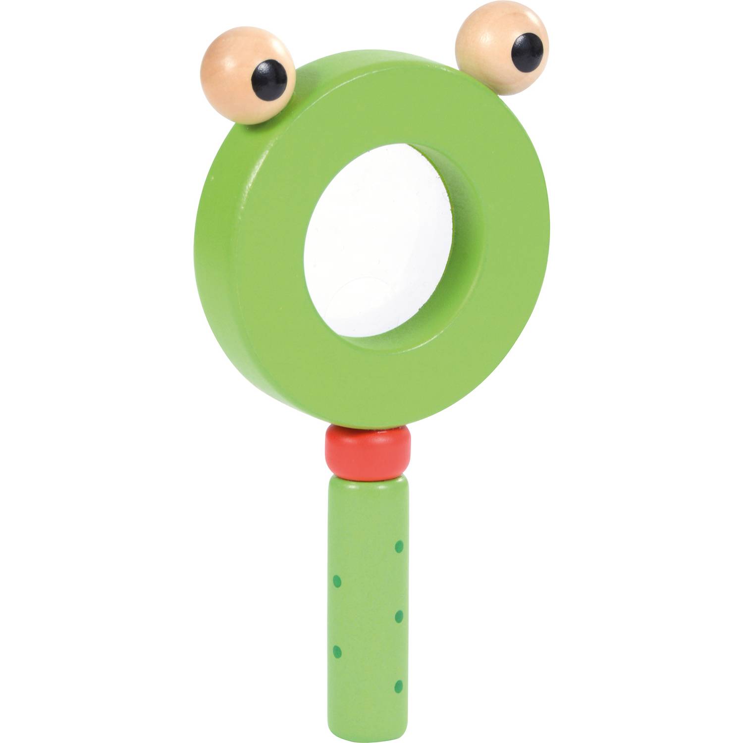 EDUPLAY 130252 Lupe, Holz, Ø 6,8 x 12,8 cm (Farbe zufällig)