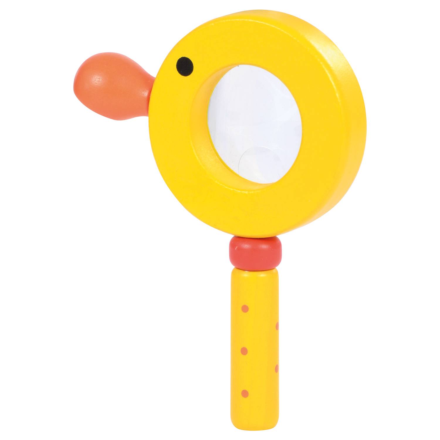 EDUPLAY 130252 Lupe, Holz, Ø 6,8 x 12,8 cm (Farbe zufällig)