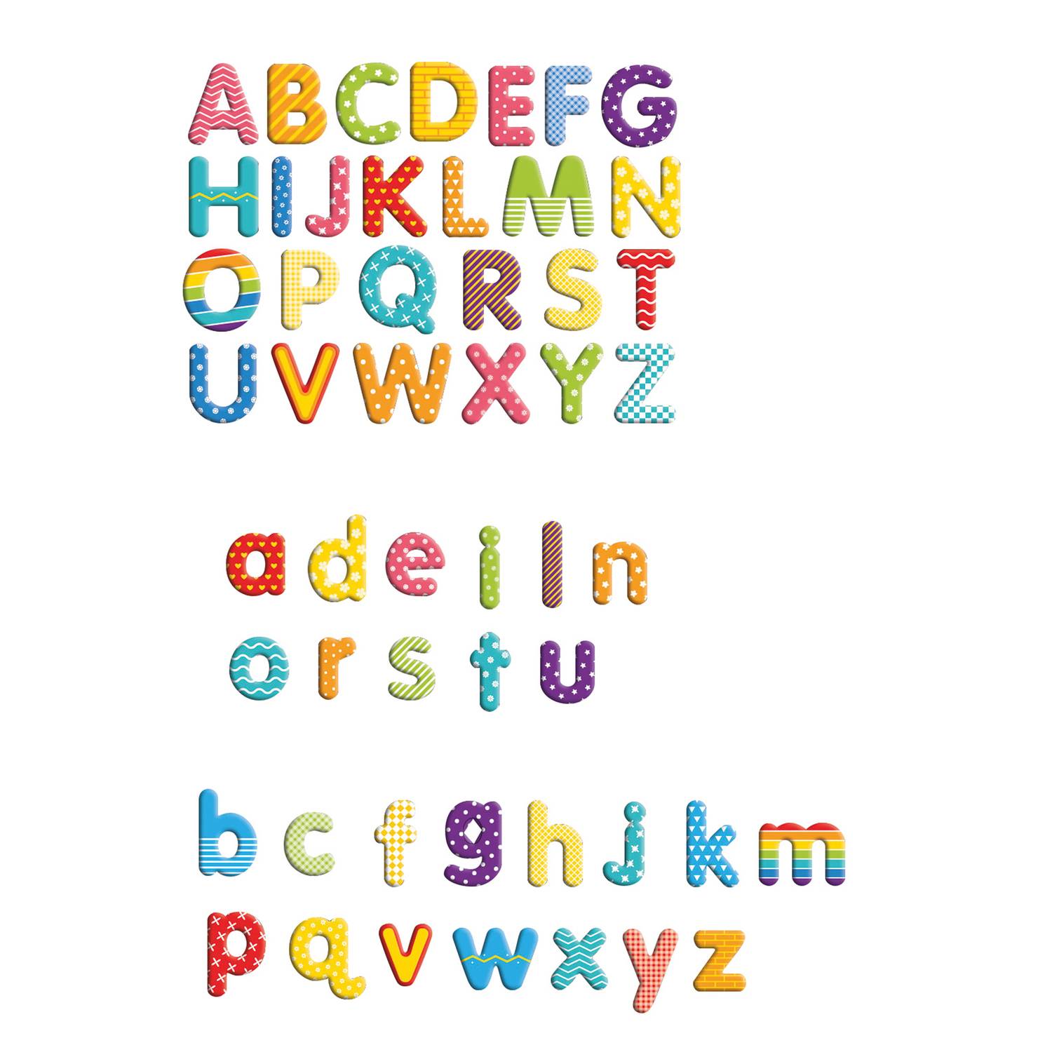 EDUPLAY 120509 Magnet-Buchstaben in Box, 100-teilig (Farbe zufällig, 1 Set)