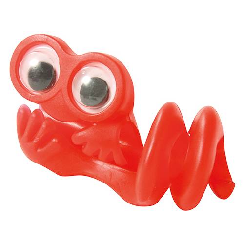 EDUPLAY 130265 Stiftemonster mit Wackelaugen, 5 x 2 cm, 12-teilig (Farbe zufällig, 1 Set)