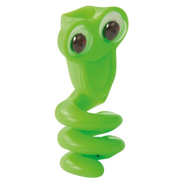 EDUPLAY 130265 Stiftemonster mit Wackelaugen, 5 x 2 cm, 12-teilig (Farbe zufällig, 1 Set)