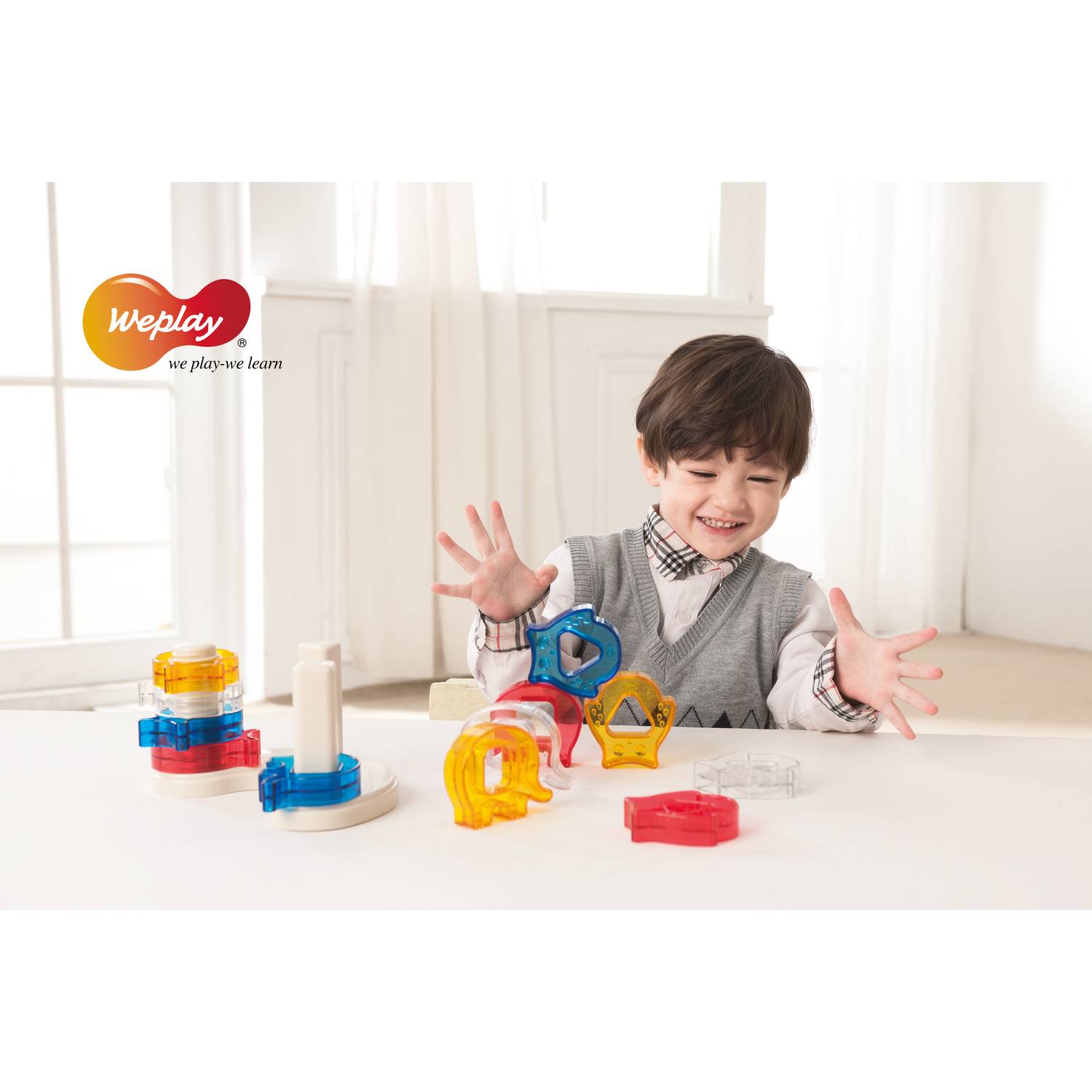 Weplay KF0015 Crystal Carnival, mehrfarbig, 19-teilig (1 Set)