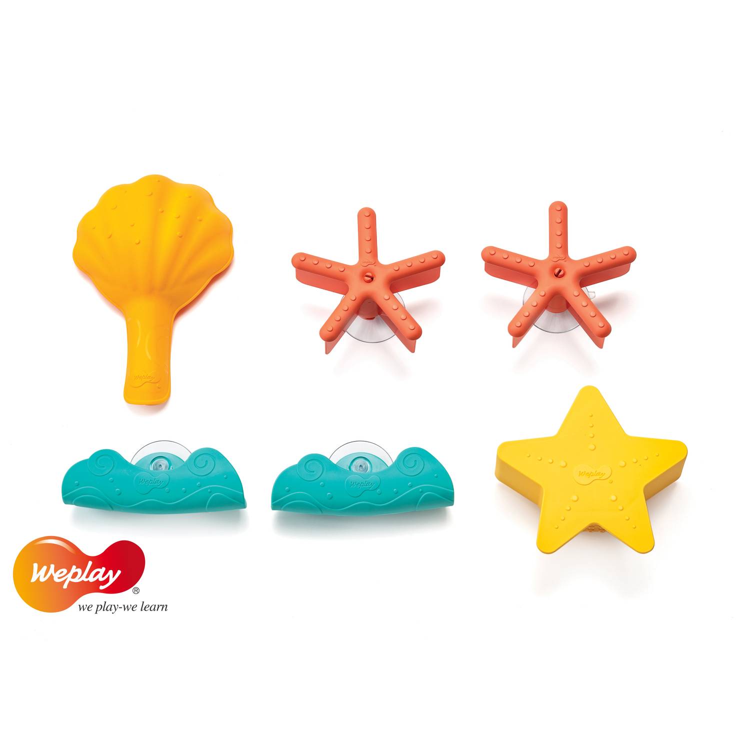 Weplay KT2005B Sand and Water Clam Zubehör, mehrfarbig