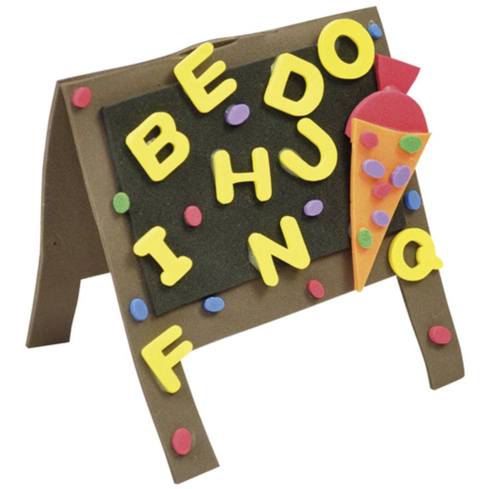 EDUPLAY 200-043 Moosgummi "Zahlen", mehrfarbig, 150-teilig (1 Set)