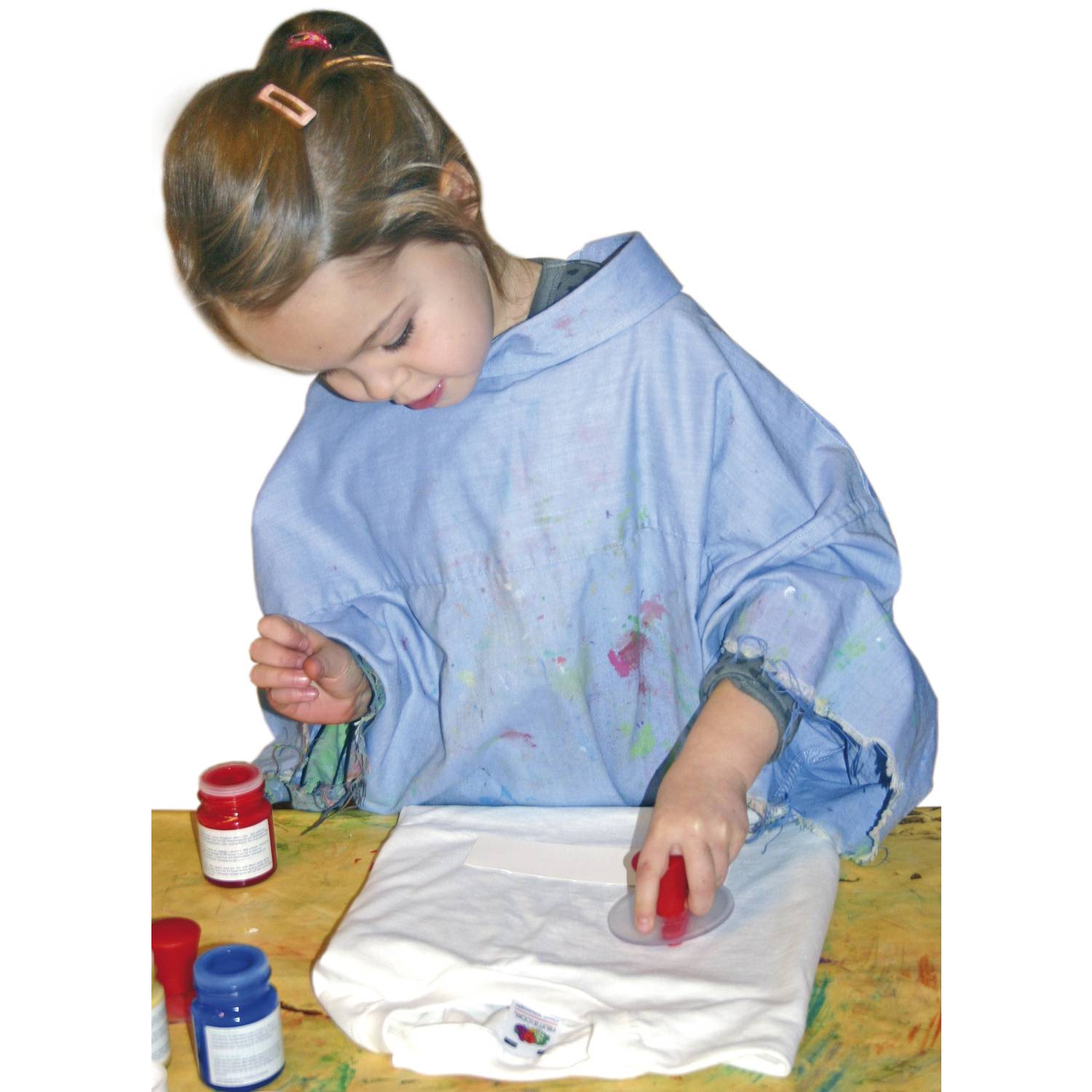 EDUPLAY 230-012 Kinder T-Shirt Größe 104, 100% Baumwolle, weiß