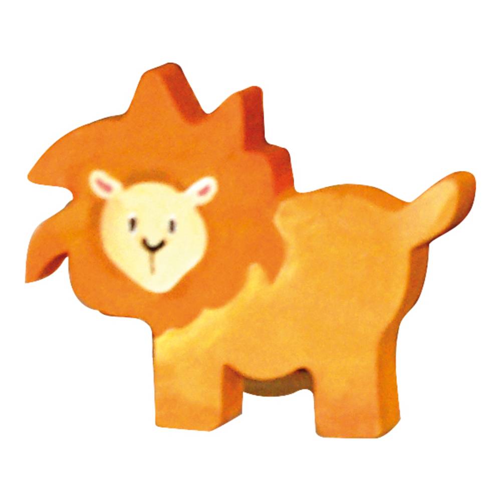 EDUPLAY 210-046 Profilholz Wildtiere, 6 Stangen, natur