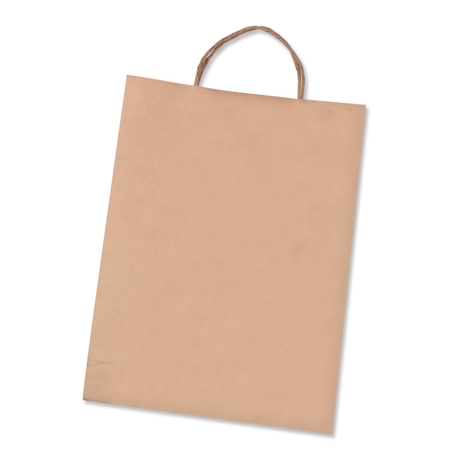 folia 21210 Papiertüten aus Kraftpapier 125g/m², 12x5,5x15cm, natur (20er Pack)