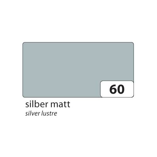 folia 6160 Fotokarton, 300 g/m², 50 x 70 cm, silber matt (10 Bogen)