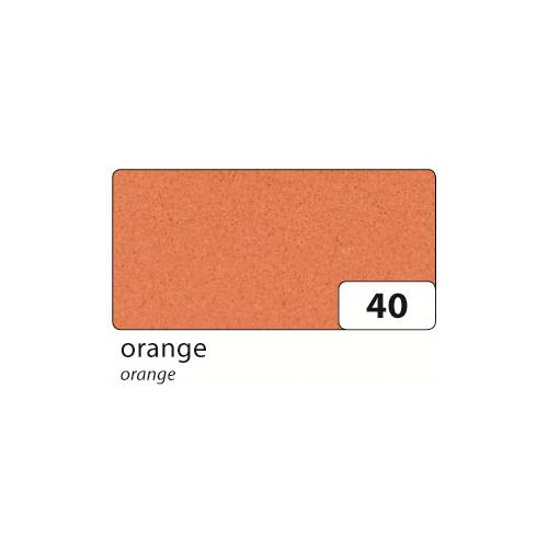 folia 23540 Moosgummi 29x40cm, 5x Farbe orange, orange (5 Bogen)