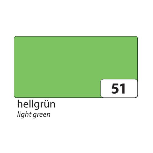 folia 6122/2551 Tonkarton 220g/m², 50x70cm, hellgrün (25 Blatt)
