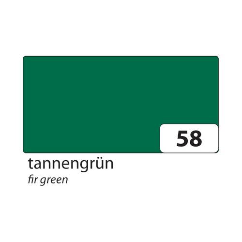 folia 6122/2558 Tonkarton 220g/m², 50x70cm, tannengrün (25 Blatt)
