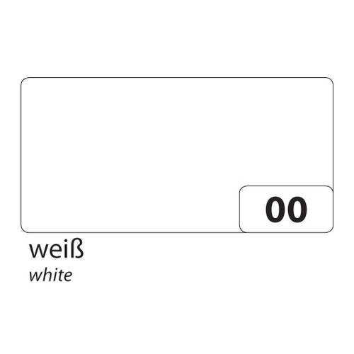 folia 6122/2500 Tonkarton 220g/m², 50x70cm, weiß (25er Pack)