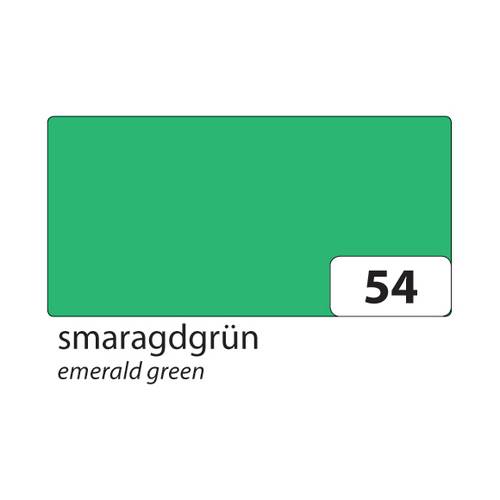 folia 6122/2554 Tonkarton 220g/m², 50x70cm, smaragdgrün (25 Bogen)