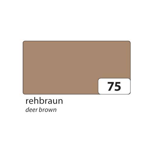 folia 6175 Fotokarton 300g/m², 50x70cm, rehbraun (10 Bogen)