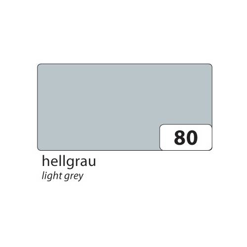 folia 6180 Fotokarton 300g/m², 50x70cm, hellgrau (10 Bogen)