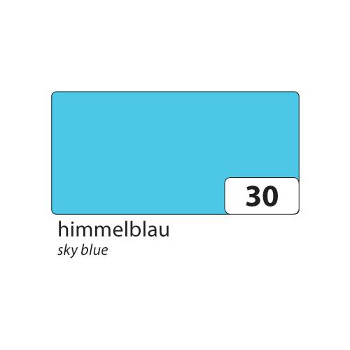folia 6430 Tonpapier, 130 g/m², DIN A4, himmelblau (100 Bogen)